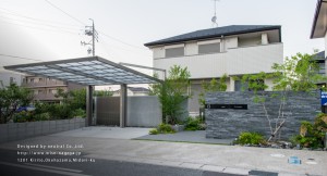 エクステリアの撮影